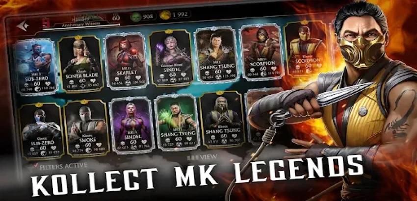 Mortal Kombat MOD APK (Menu, Damage/Defense)